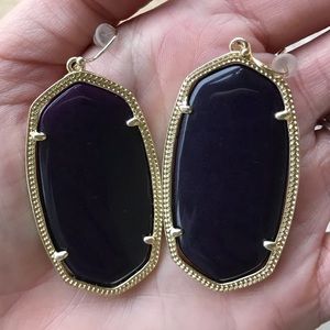 Deep Purple Kendra Scott Danielle Earrings